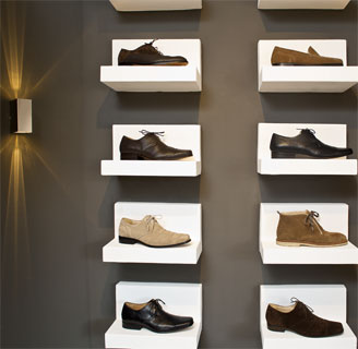 Showroom Schuhmodelle