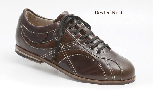 Dexter Schuh in Lederkombination Nappa/Velours